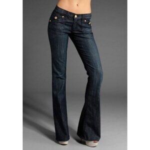 Vintage Y2K Rock & Republic  Scorpion Dark Denim Low Rise Flare Bootcut Jeans